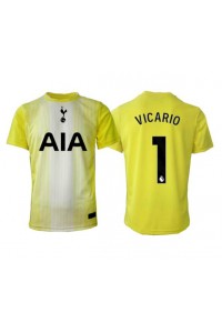 Tottenham Hotspur Guglielmo Vicario #1 Keeper Fotballdrakt Tredje Klær 2025-26 Korte ermer